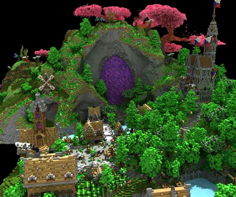 Minecraft Spring Lobby Minecraft Map