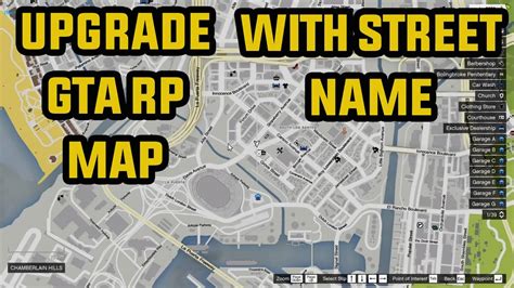 Gta Iv Map With Street Names