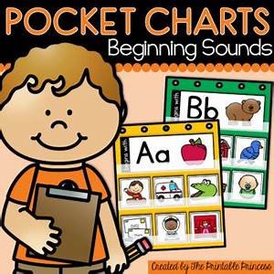 Beginning Sounds Pocket Chart Activities By The Printable