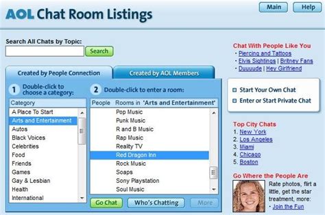 Connecting With The World In Aol Chat Rooms Rnostalgia