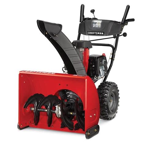 Craftsman Sb450 26 In 208 Cc Two Stage Self Propelled Gas Snow Blower