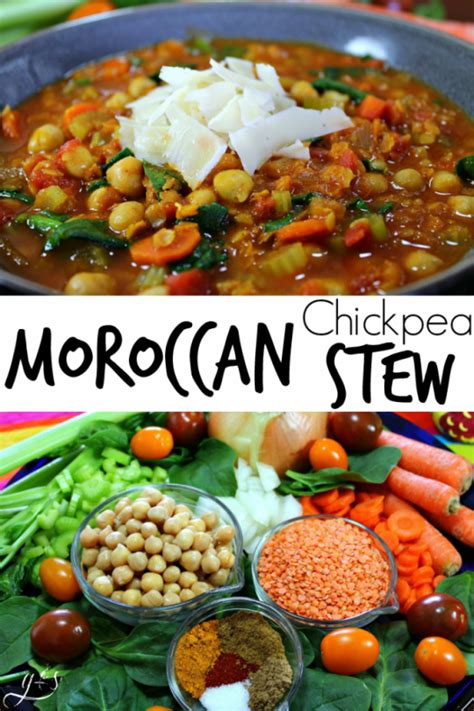 Vegetarian Moroccan Chickpea Stew Keeprecipes Your Universal Recipe Box