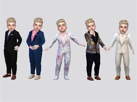 Pin On Sims 4 Male Kidstoddler Clothes