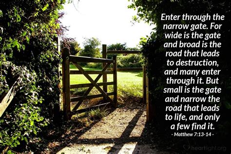Matthew 713 14 — Verse Of The Day For 07127997