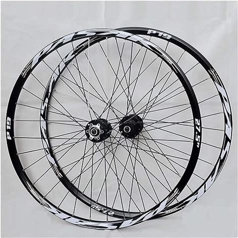 Bicycle Wheelset Inch Mtb Double Wall Alloy Rims Disc Brake Bike Wheel Qr Cassette