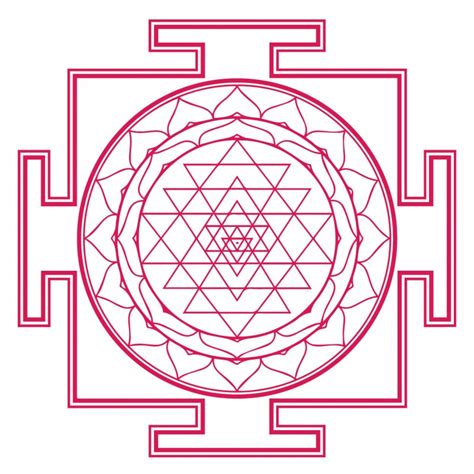 Sri Yantrasri Chakra Symbol Shree Yantra And Its Meaning