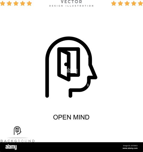 Open Mind Icon Simple Element From Digital Disruption Collection Line