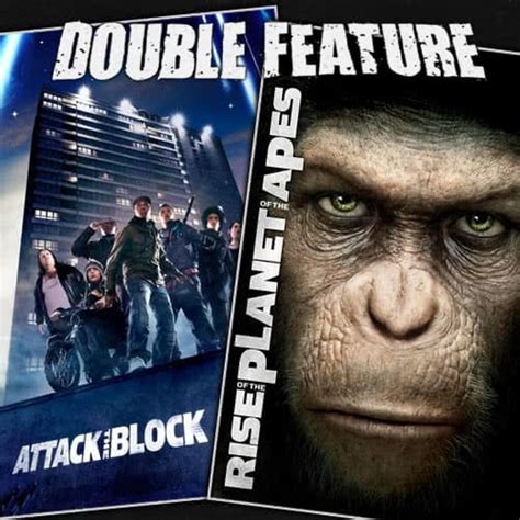 Attack The Block Rise Of The Planet Of The Apes Double Feature