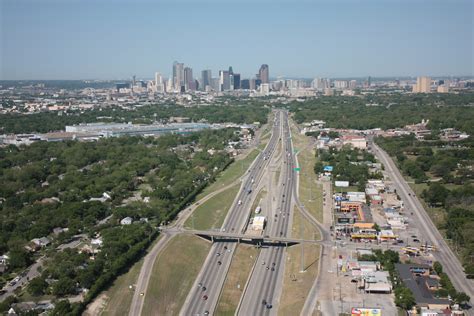 I 30 In East Dallas Aerial Views