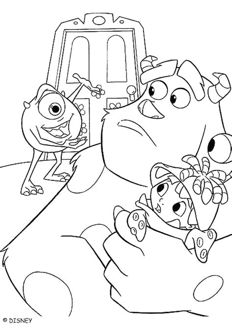 Excellent monsters inc coloring pages colouring to pretty 35. Monsters Inc. Coloring Pages