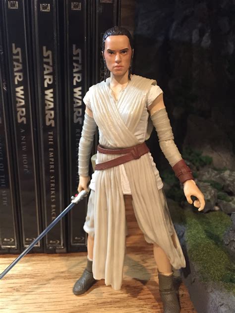 Rey Black Series Star Wars Custom Repaint Action Figure 6 Inch