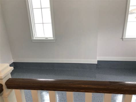 Raised Base In Garage Flooring Tile Floor Molding