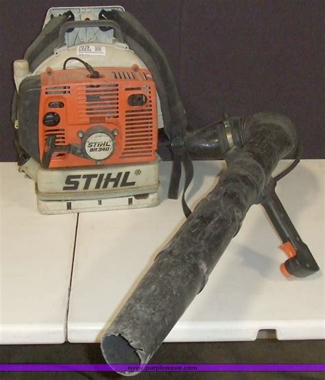It served me well over the years but was slowly dying so i thought i'd make the move. Stihl BR340 backpack leaf blower in Manhattan, KS | Item 7039 sold | Purple Wave