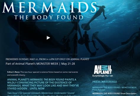 The Animal Planet Mermaid Hoax Reelrundown
