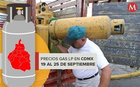 Precios Del Gas Lp En Cdmx Del 19 Al 25 De Septiembre Grupo Milenio