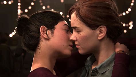The Last Of Us Part Iis Ellie And Dina Shared A Groundbreaking Kiss At