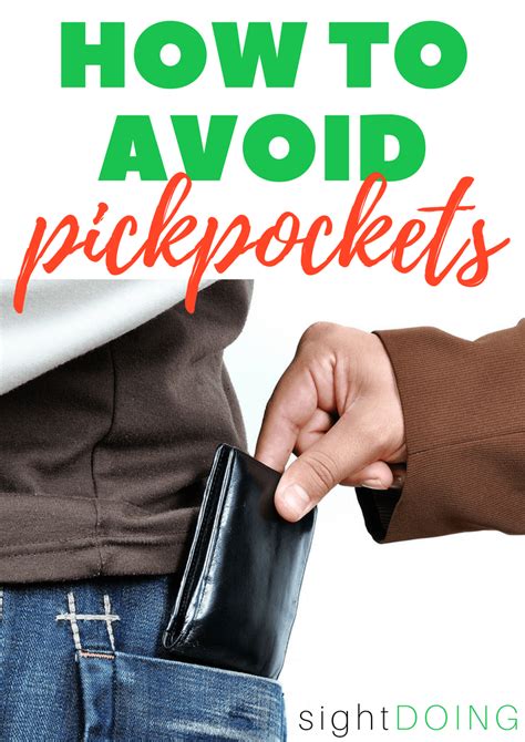 How To Avoid Pickpockets What To Do If You Are Pickpocketed