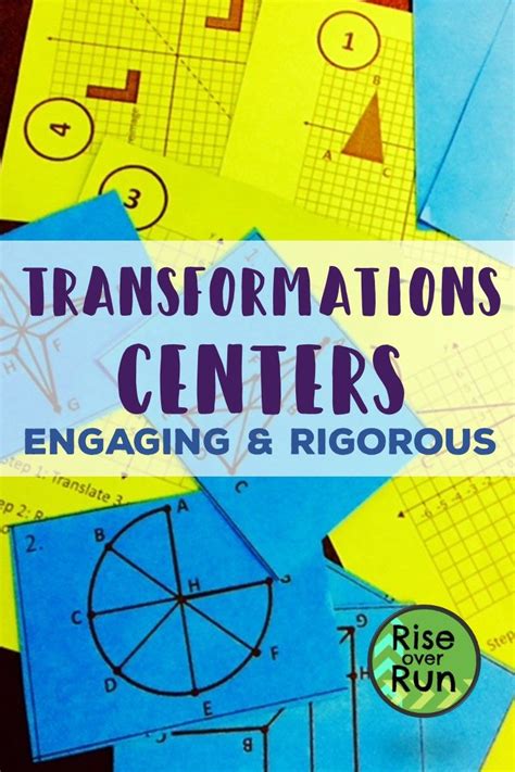 Practice Rigid Transformations With These Differentiated Centers