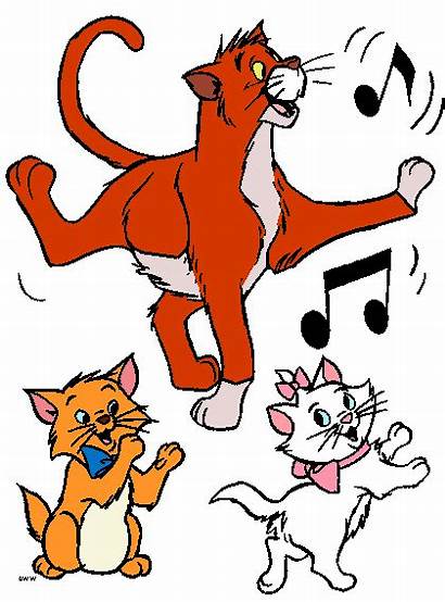 Disney Aristocats Clipart Clip Toulouse Marie Kittens