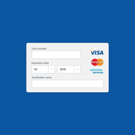 Pay your electricity bills through several smart and convenient options from hdfc bank. Online Payment Form Mockup Template Design Free PSD
