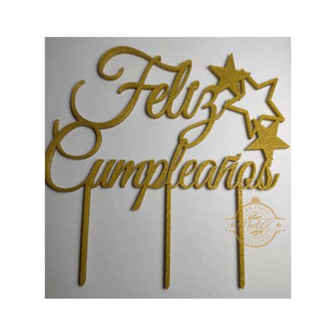 Cake Topper Feliz Cumpleanos Png