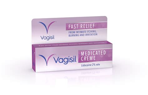 Vagisil Medicated Crème Fast Relief From Intimate Itch Burning And Irritation 30 G Buy Online