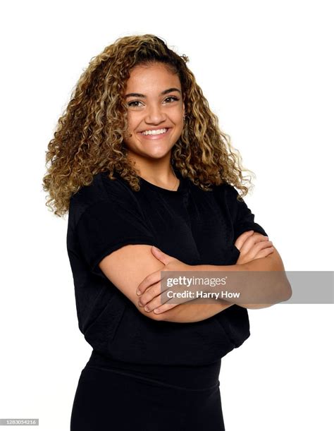 Gymnast Laurie Hernandez Poses For A Portrait On October 27 2020 In