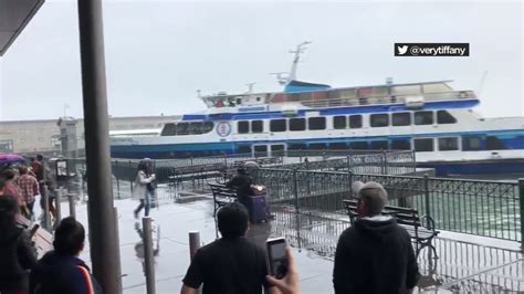 Video Ferry Crashes Into Dock At Sf Ferry Building Abc30 Fresno
