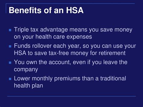 Health Savings Accounts Hsas Ppt Download