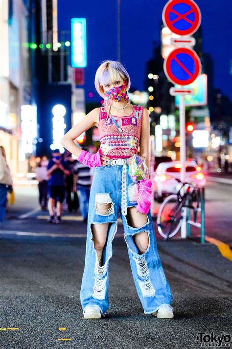 popular japanese street style personality rikarin tokyo fashion