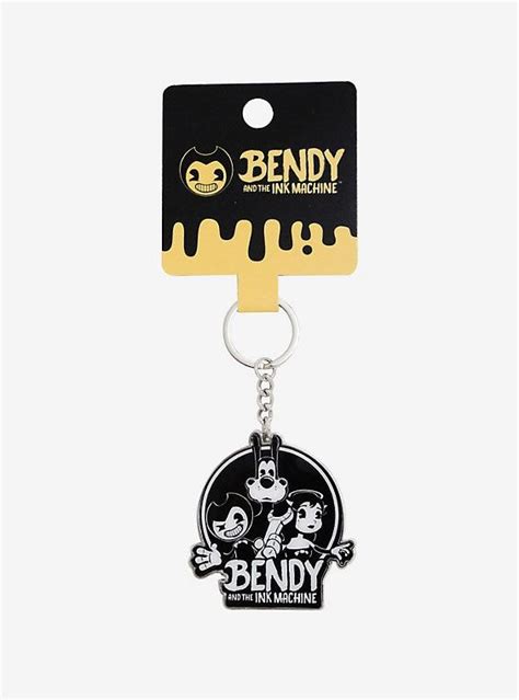 Bendy And The Ink Machine Group Key Chain Bendy And The Ink Machine