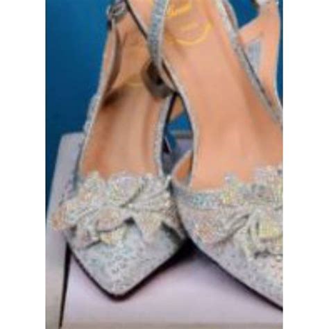 Fashion Ladies Quality Mid Heel Shoe Silver Jumia Nigeria