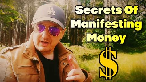 The Secrets Of Manifesting Money Youtube