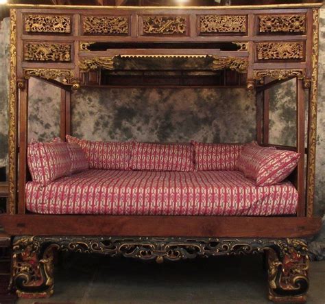 Antique Chinese Wedding Bed Zentner Collection In 2023 Wedding Bed