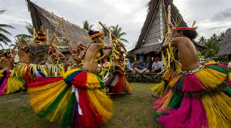 Traditional Yapese Warrior Dance Yap State Visitors Bureau And