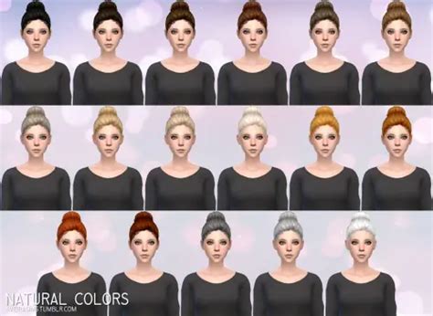 Aveira Sims 4 Nightcrawler`s Trixie Hair Retextured Sims 4 Hairs
