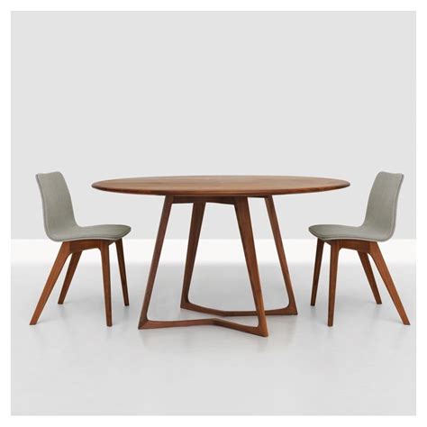 Tisch durchmesser 115 cm, ausziehbar auf 165 x 115 cm, von ikea, bjursta?, birke. Twist, table design ronde bois massif Zeitraum