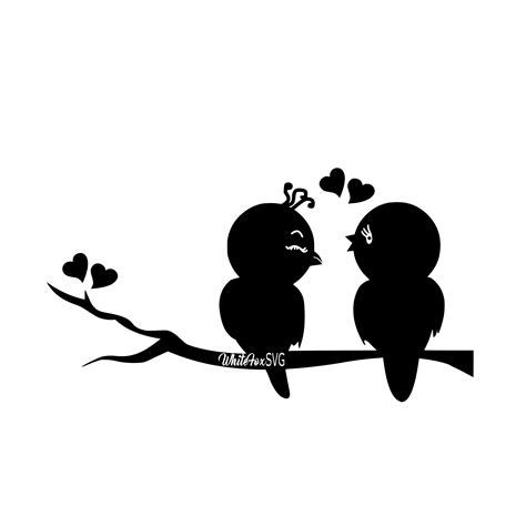 126 Love Birds Kissing Svg Svg Png Eps Dxf File