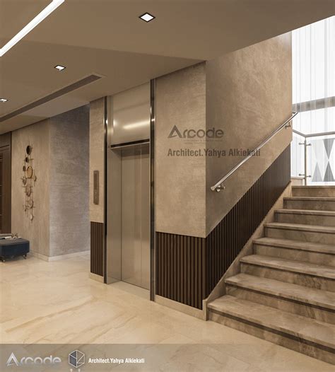 Entrance On Behance Lobby Interior Design Hospital Interior Design