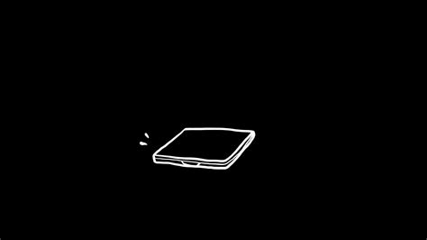 Open Laptop Animation Hand Drawn Animation In Doodle Art Style Simple
