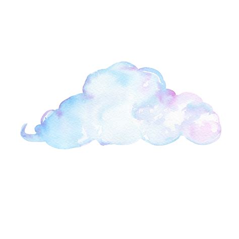 Ftestickers Watercolor Cloud Aesthetic Colorful Pastelc
