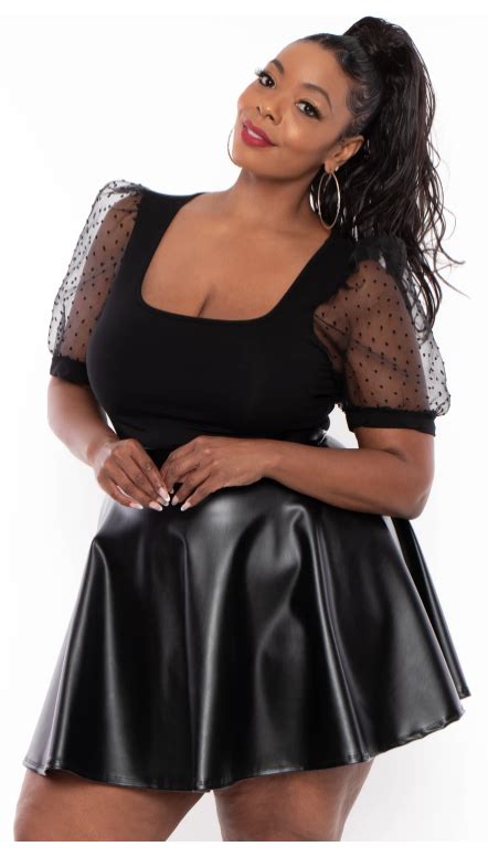 Where To Buy Plus Size Leather Skirts 7 Brands To Shop In 2022 The Huntswoman