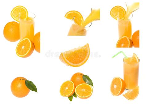 Collection Of Orange Juice Stock Image Image Of Agriculture 10401509