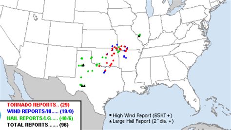 Belskis Blog 29 Reports Of Tornadoes Yesterday