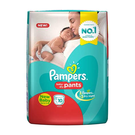 Buy Pampers Pants Diapers For New Born Up To 5kg 10 Count Online At