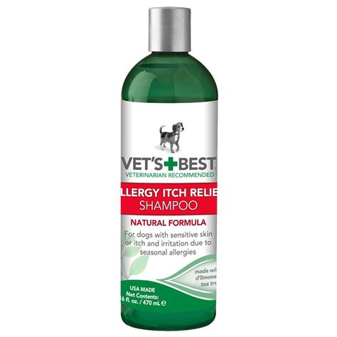 Allergy Itch Relief Dog Shampoo 16oz Deserving Paws Dog Skin Care