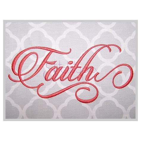 Faith 2 Embroidery Font 1 1 25 1 5 2 Etsy