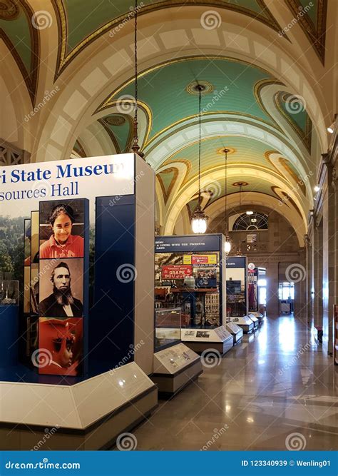 Missouri State Museum In City Jefferson Mo Editorial Stock Image
