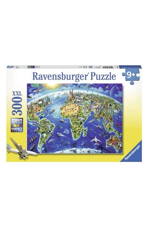 Ravensburger World Landmarks Map 300 Piece Puzzle Nordstrom