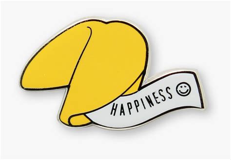Fortune Cookie Enamel Pin Fortune Cookie Pin Free Transparent